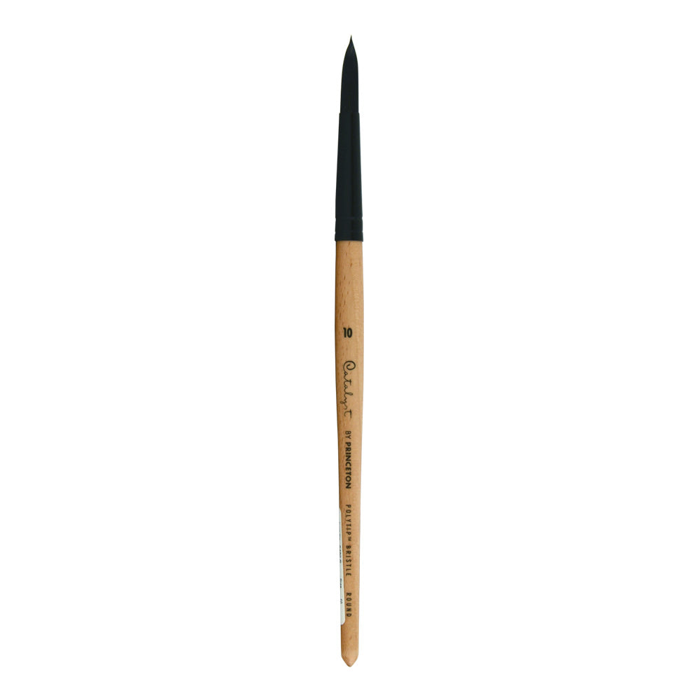 Princeton Catalyst Polytip Round Synthetic Bristle Brushes