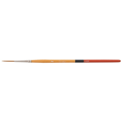 Princeton Snap! 9650 Short Handle Gold Taklon Liner Size 2 Brush