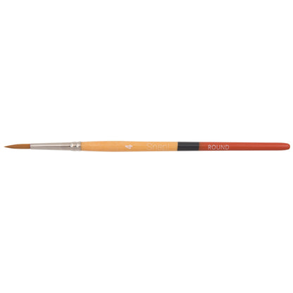 Princeton Snap! 9650 Short Handle Gold Taklon Round Brushes