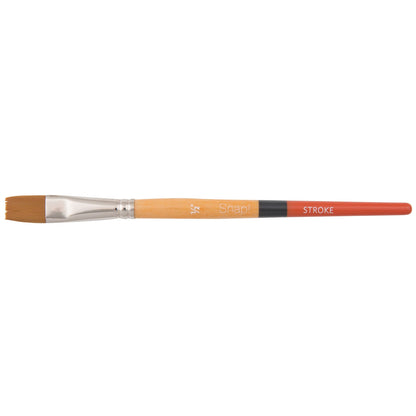 Princeton Snap! 9650 Short Handle Gold Taklon Stroke Brushes