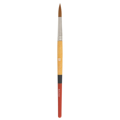 Princeton Snap! 9650 Short Handle Gold Taklon Round Brushes