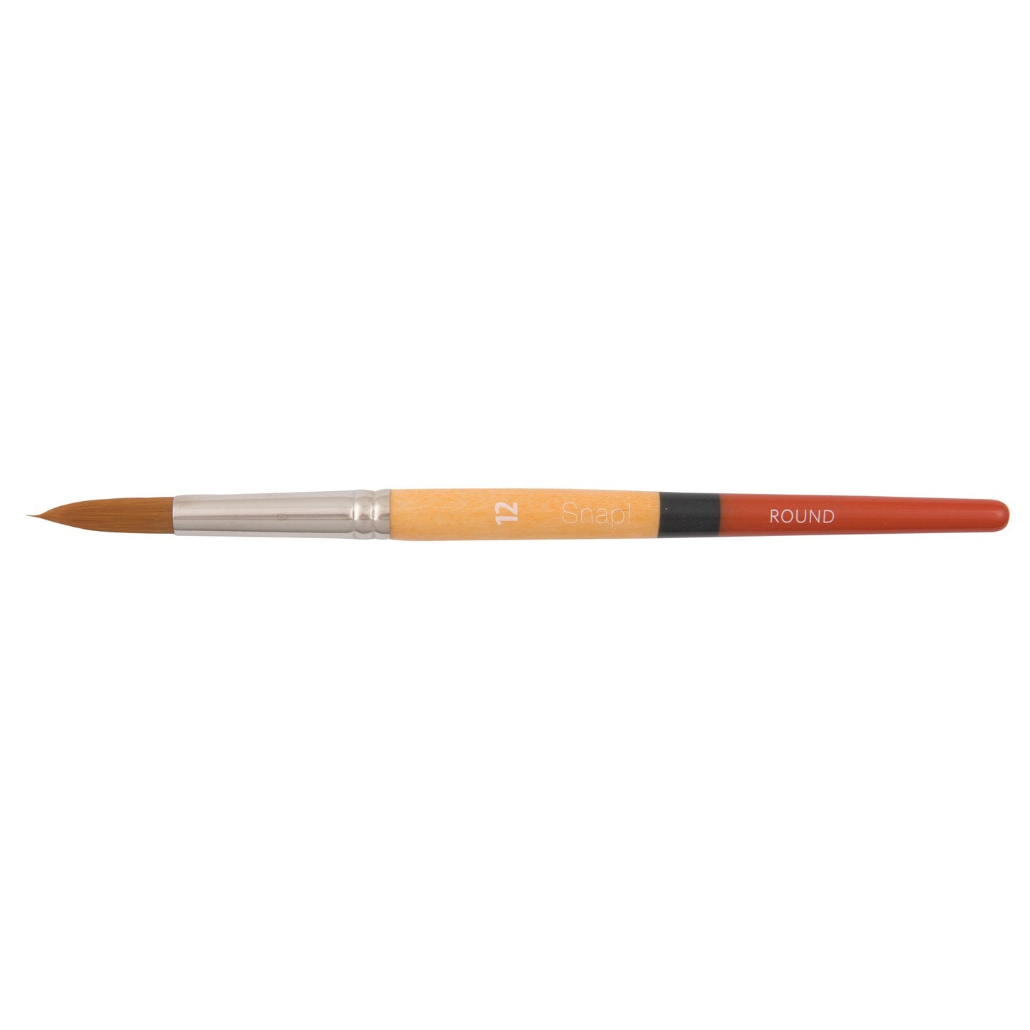 Princeton Snap! 9650 Short Handle Gold Taklon Round Brushes