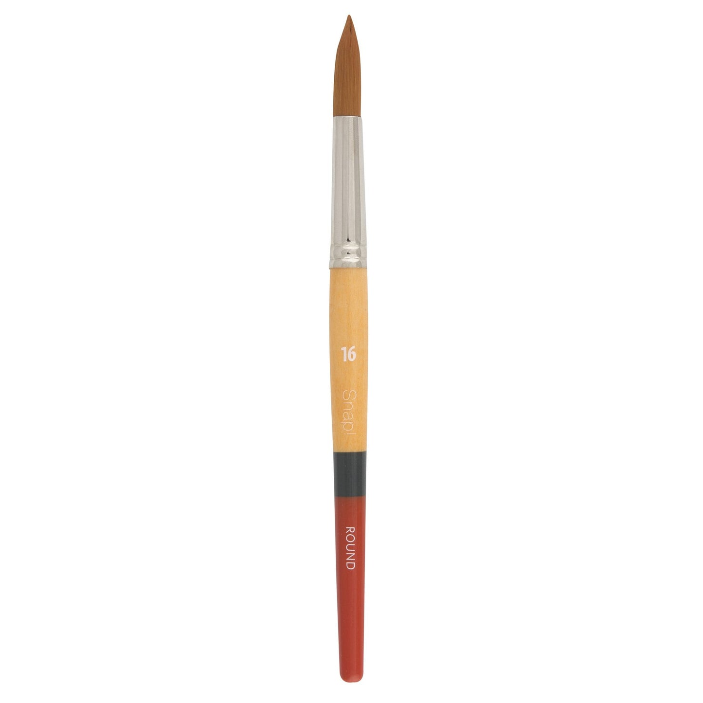 Princeton Snap! 9650 Short Handle Gold Taklon Round Brushes