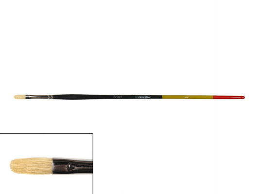 Princeton Snap! 9700 Long Handle Natural Bristle Filbert Brushes