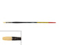 Princeton Snap! 9700 Long Handle Natural Bristle Filbert Brushes