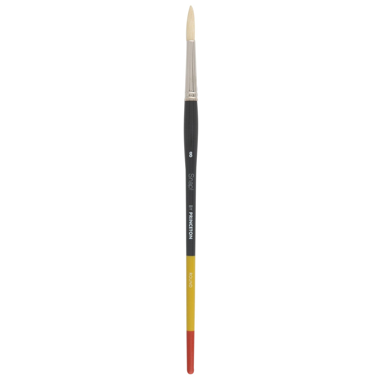 Princeton Snap! 9700 Long Handle Natural Bristle Round Brushes