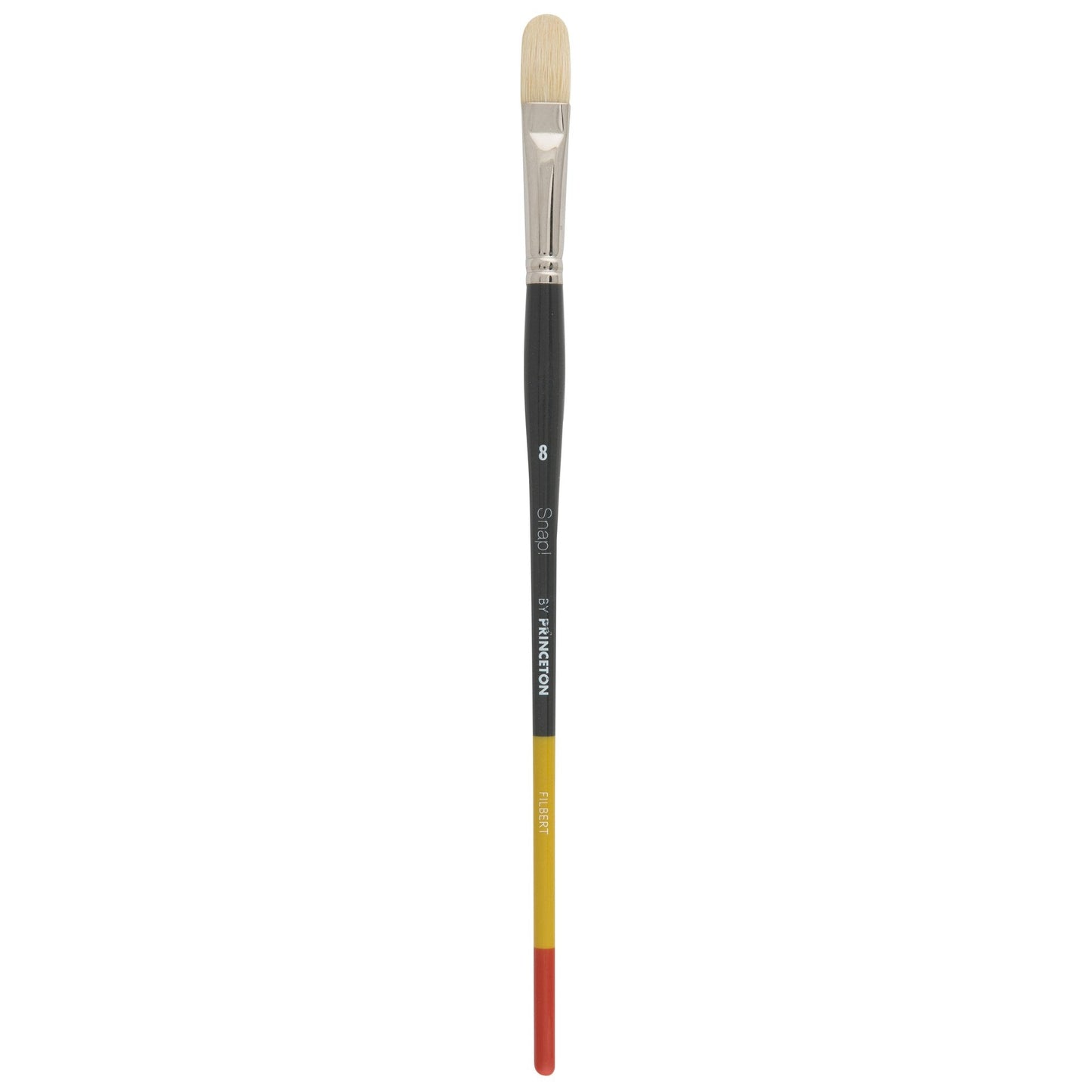 Princeton Snap! 9700 Long Handle Natural Bristle Filbert Brushes