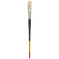 Princeton Snap! 9700 Long Handle Natural Bristle Filbert Brushes