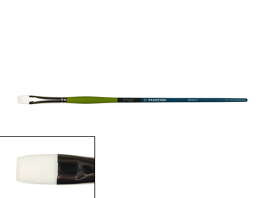 Princeton Snap! 9800 Long Handle White Synthetic Taklon Bright Brushes