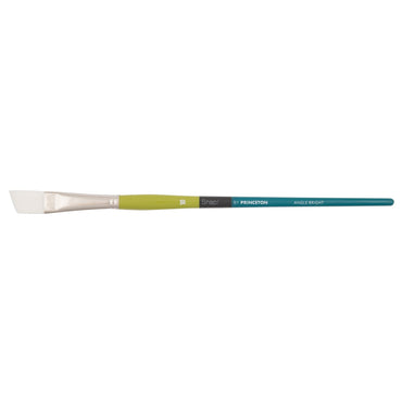 Princeton Snap! 9800 Long Handle White Taklon Angle Bright Size 10 Brush