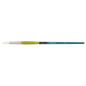 Princeton Snap! 9800 Long Handle White Synthetic Taklon Round Brushes