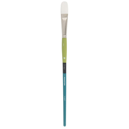 Princeton Snap! 9800 Long Handle White Synthetic Taklon Filbert Brushes