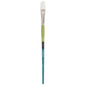 Princeton Snap! 9800 Long Handle White Synthetic Taklon Filbert Brushes