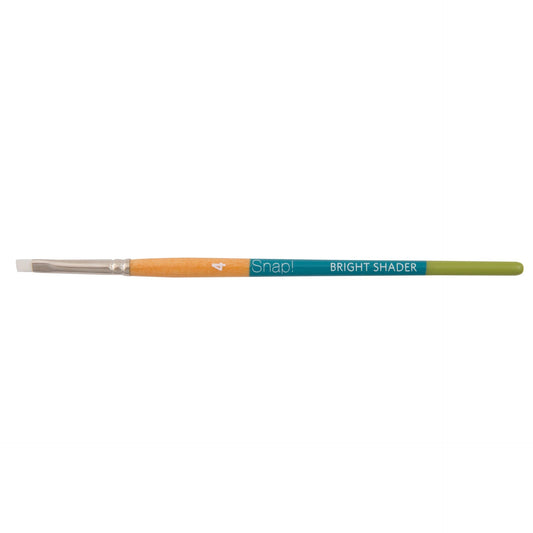 Princeton Snap! 9850 Short Handle White Taklon Bright Shader Brushes