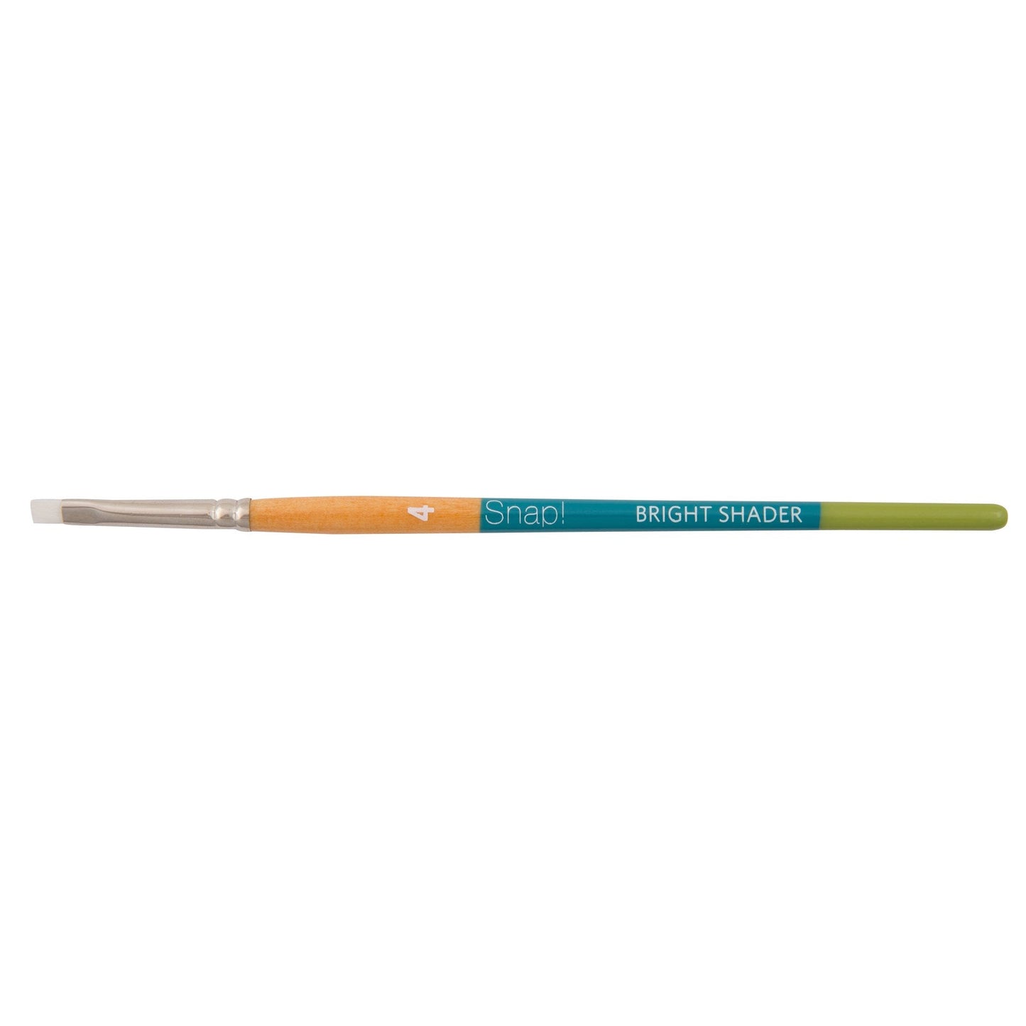 Princeton Snap! 9850 Short Handle White Taklon Bright Shader Brushes