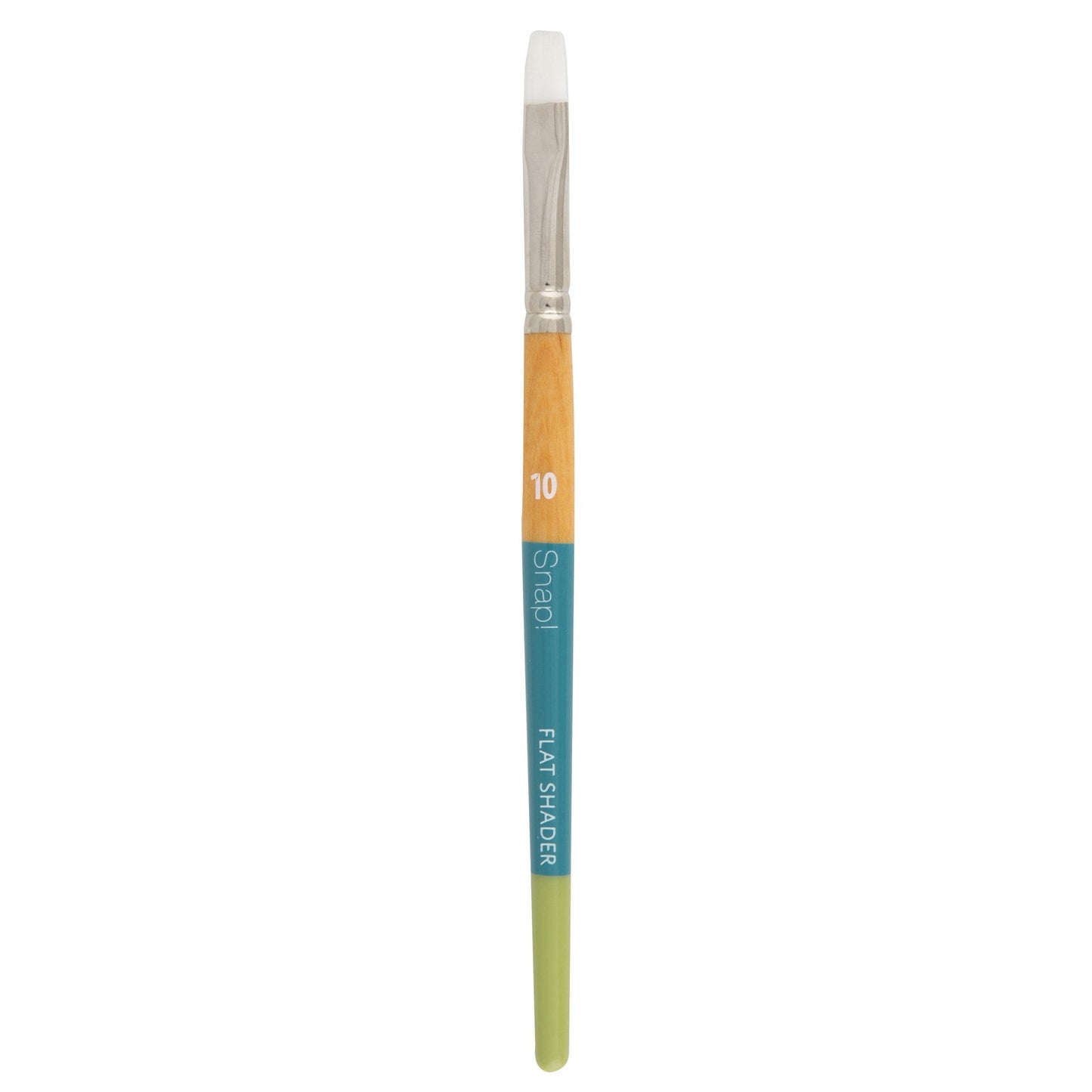 Princeton Snap! 9850 Short Handle White Taklon Flat Shader Brushes