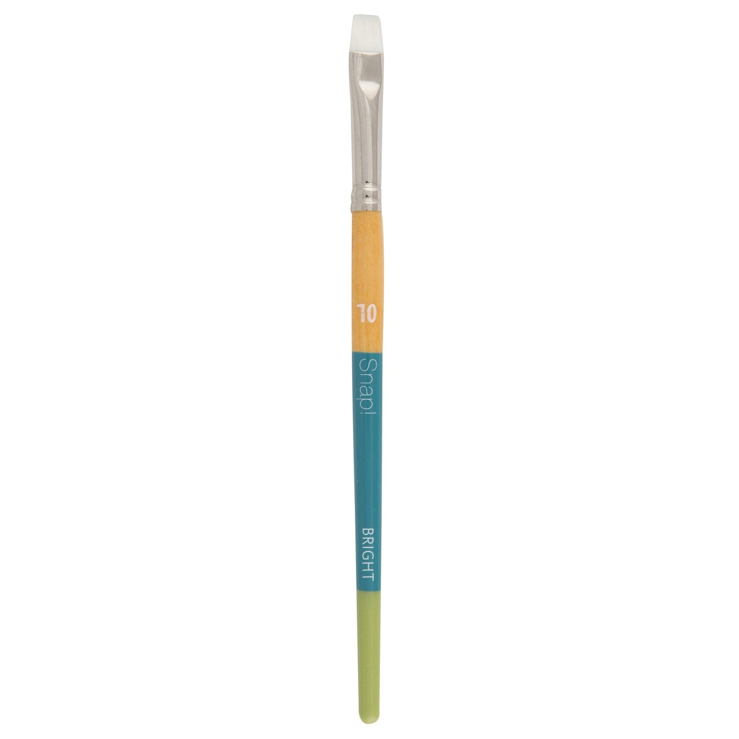 Princeton Snap! 9850 Short Handle White Taklon Bright Shader Brushes