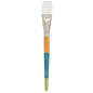Princeton Snap! 9850 Short Handle White Taklon Stroke 1" Brush