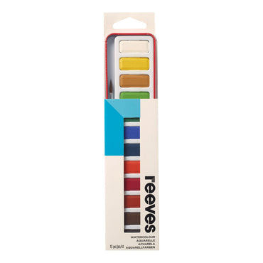 Reeves Watercolour Tablet Pan Paints Set Of 12