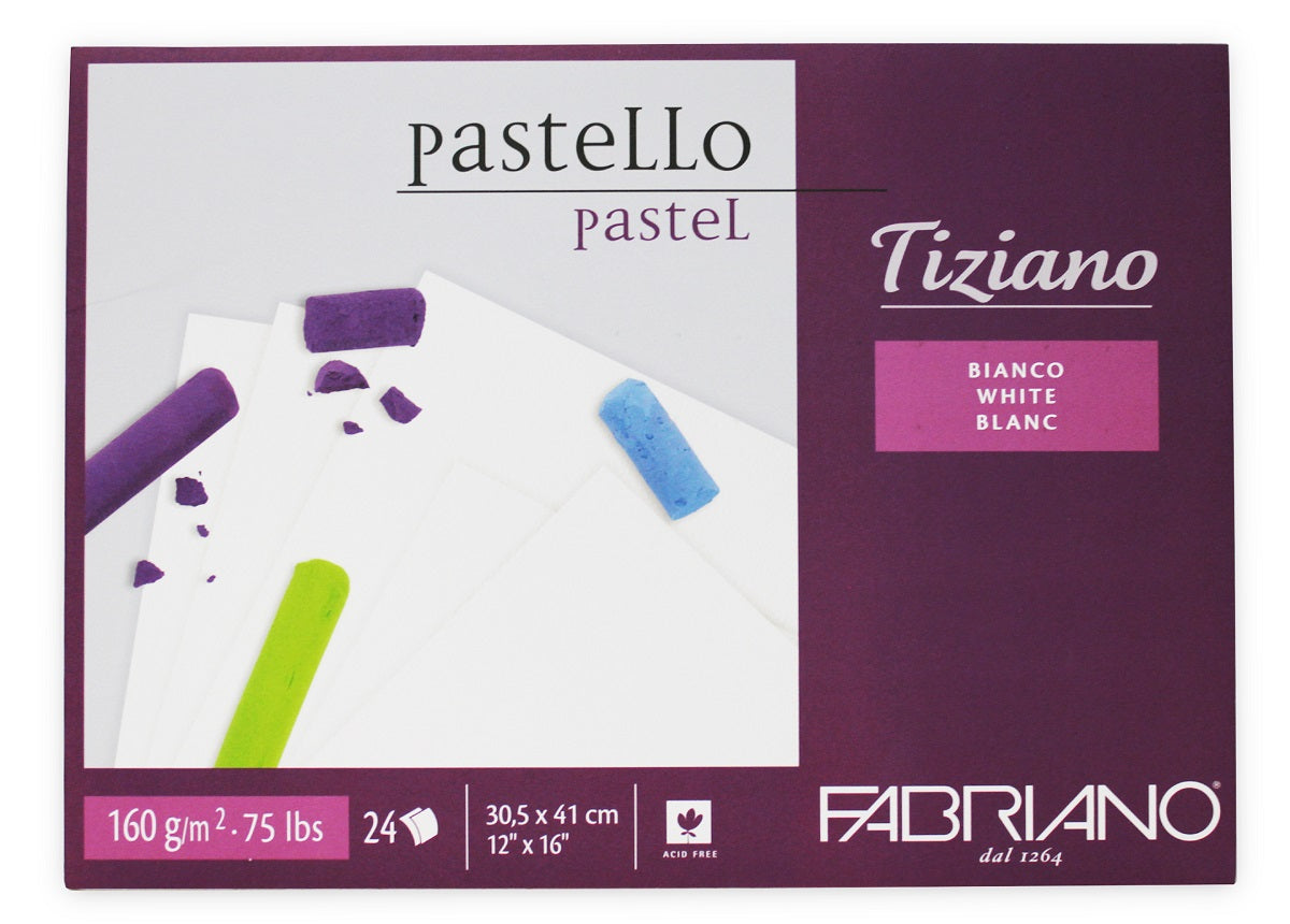 Fabriano Tiziano 160gsm 30.5x41cm Pads