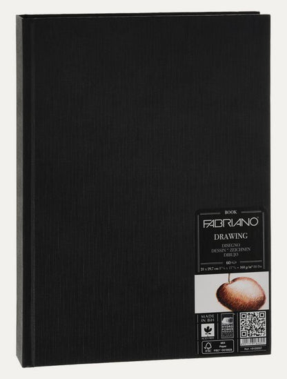 Fabriano Bound 160gsm 60 Sheet Drawing Books