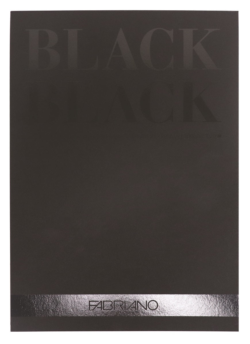 Fabriano Black 300gsm 20 Sheet Pads