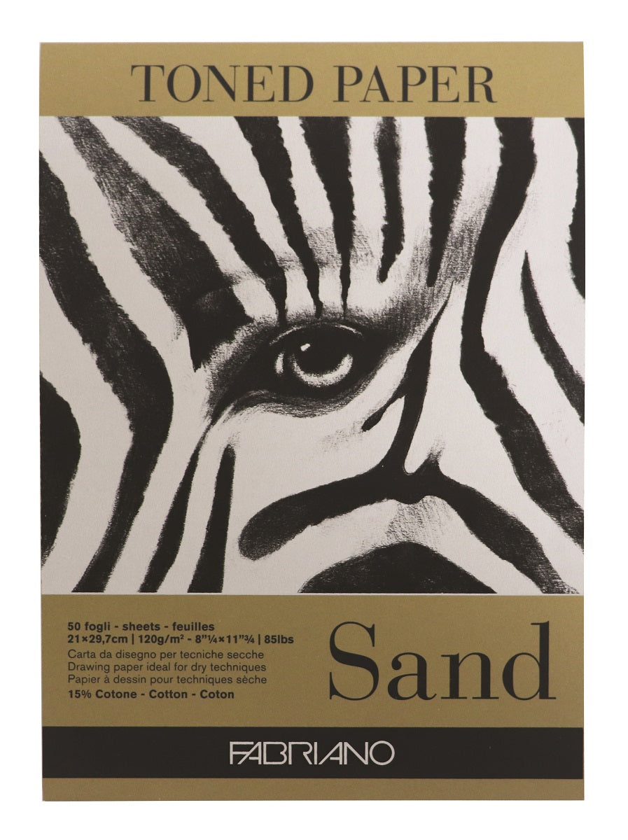 Fabriano Toned 120gsm Sand 50 Sheet Pads