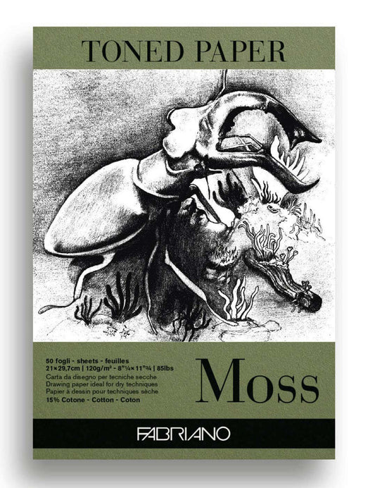 Fabriano Toned 120gsm Moss Pads