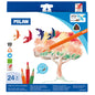 Milan Triangular Watersoluble Colouring Pencils Set Of 24