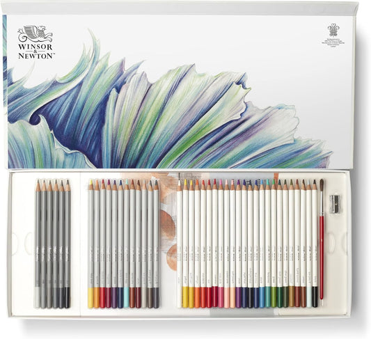 Winsor & Newton Studio Mixed Pencils Set Of 45