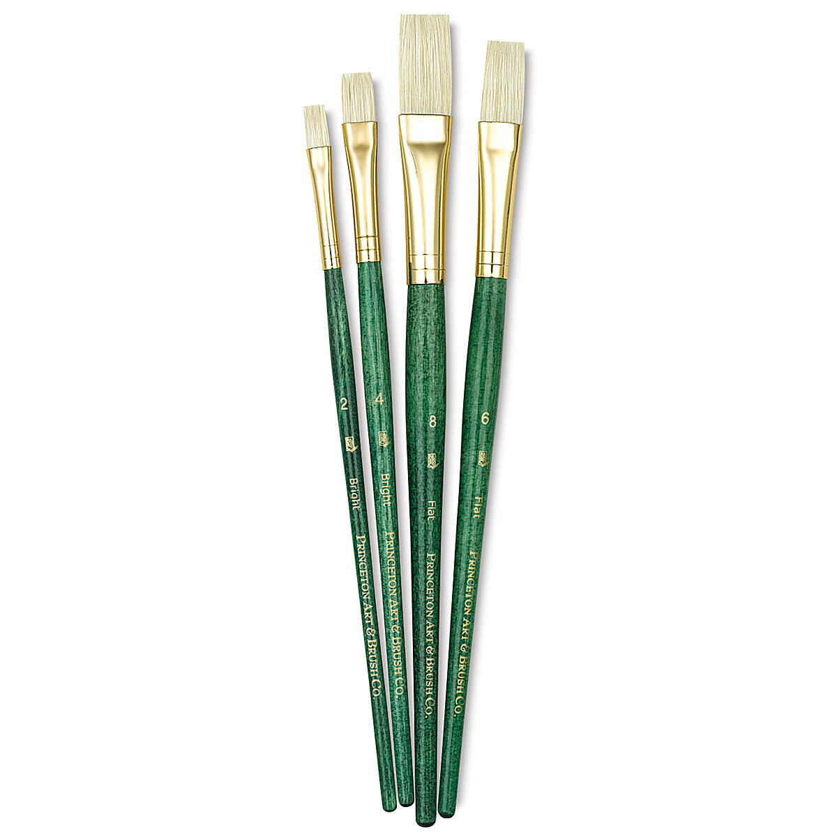 Princeton Real Value Natural Bristle 9112 Brushes Set Of 4