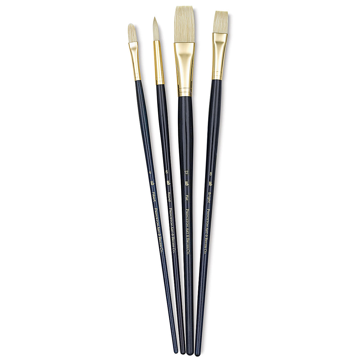 Princeton Real Value Natural Bristle 9131 Brushes Set Of 4