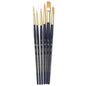 Princeton Real Value Synthetic Golden Taklon 9132 Brushes Set Of 6