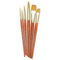 Princeton Real Value Synthetic Golden Taklon 9153 Brushes Set of 6