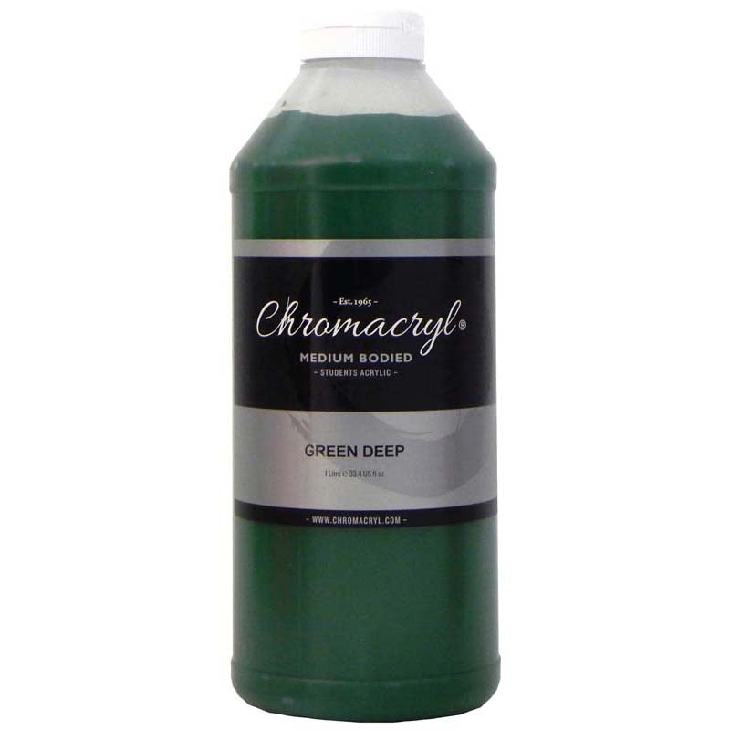 Chromacryl Student's Acrylic Paints 1 Litre