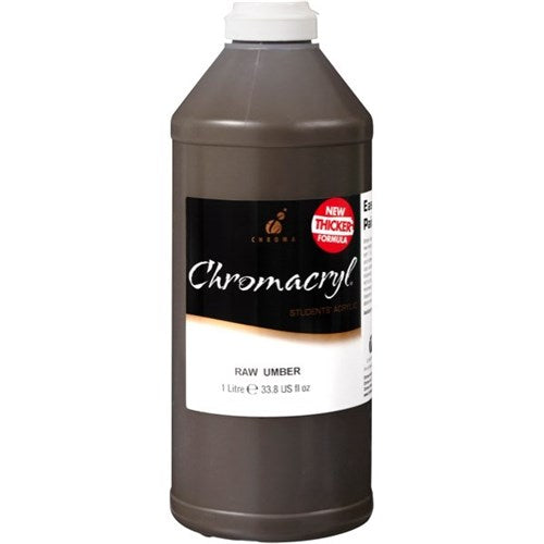 Chromacryl Student's Acrylic Paints 1 Litre