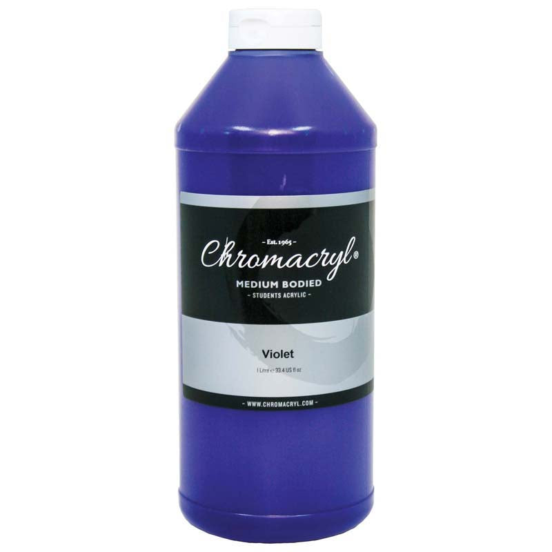 Chromacryl Student's Acrylic Paints 1 Litre