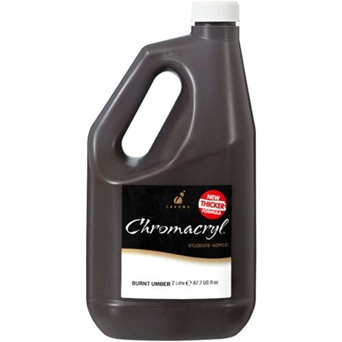 Chromacryl Student Acrylic Paints 2 Litre