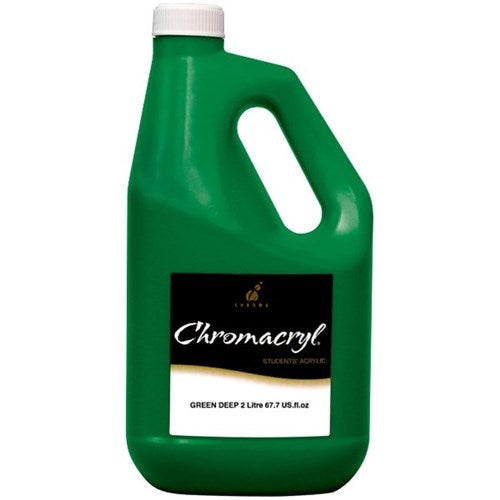 Chromacryl Student Acrylic Paints 2 Litre