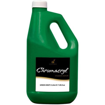 Chromacryl Student Acrylic Paints 2 Litre