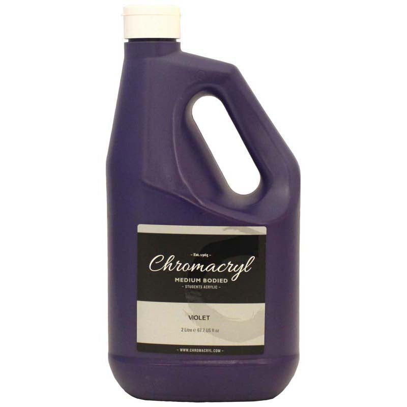 Chromacryl Student Acrylic Paints 2 Litre