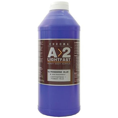 A2 Acrylic Paints 1 Litre