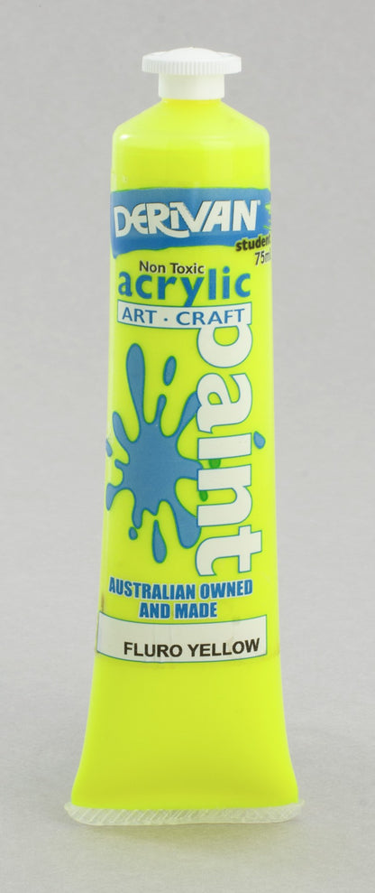 Derivan Student Acrylic Paints 75ml