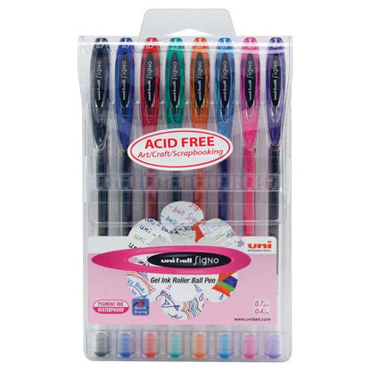 Uni-ball Signo Fine 0.7mm Capped Assorted Sets