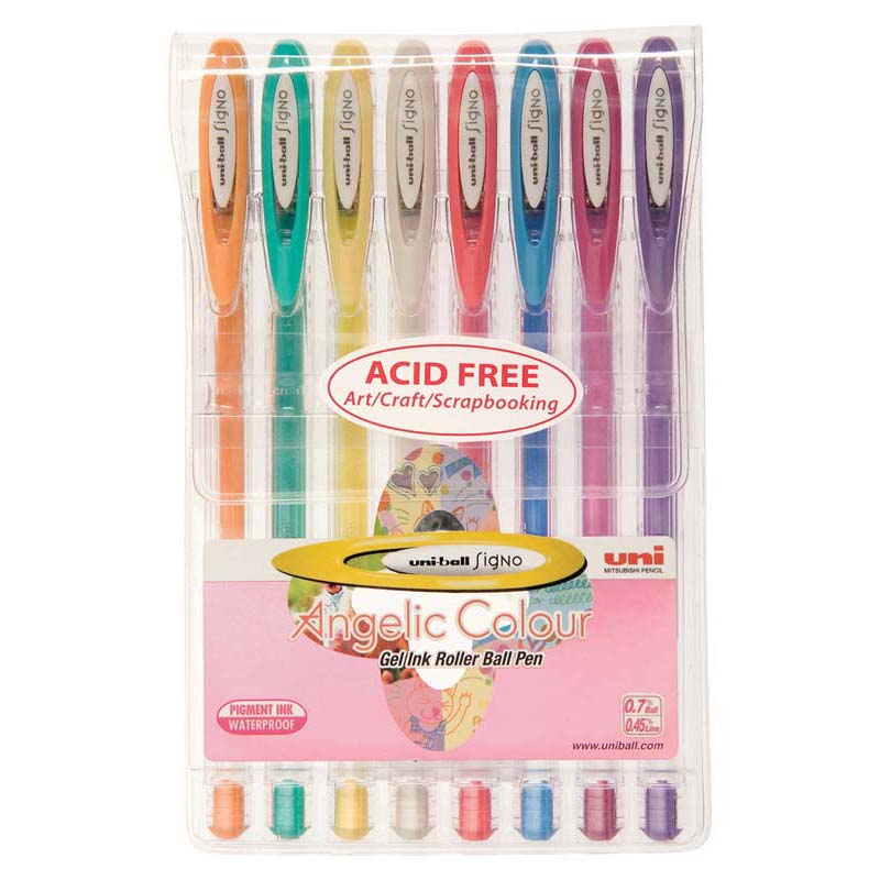 Uni-ball Signo Angelic 0.7mm Capped Assorted Sets