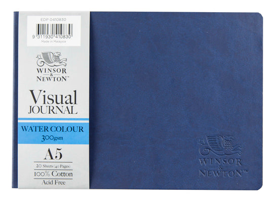 Winsor & Newton Watercolour Hardbound 300gsm 20 sheet Visual Journals