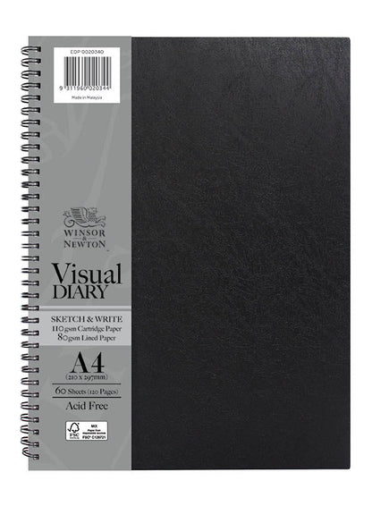 Winsor & Newton A4 Sketch & Write Visual Diary