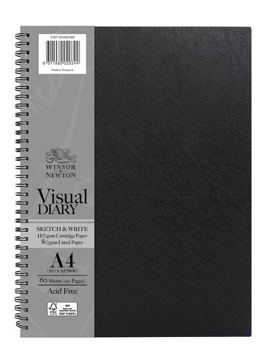 Winsor & Newton A4 Sketch & Write Visual Diary