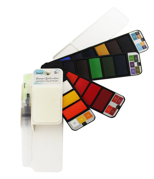 Jasart Voyager Watercolour Flip Set of 18