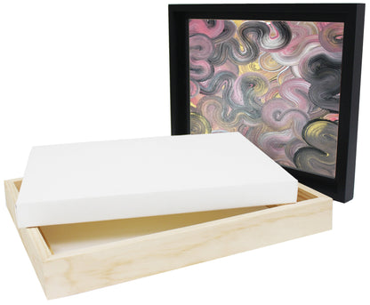 Jasart Floater Frame Thin Edge 12x12inch Natural - Pack Of 5
